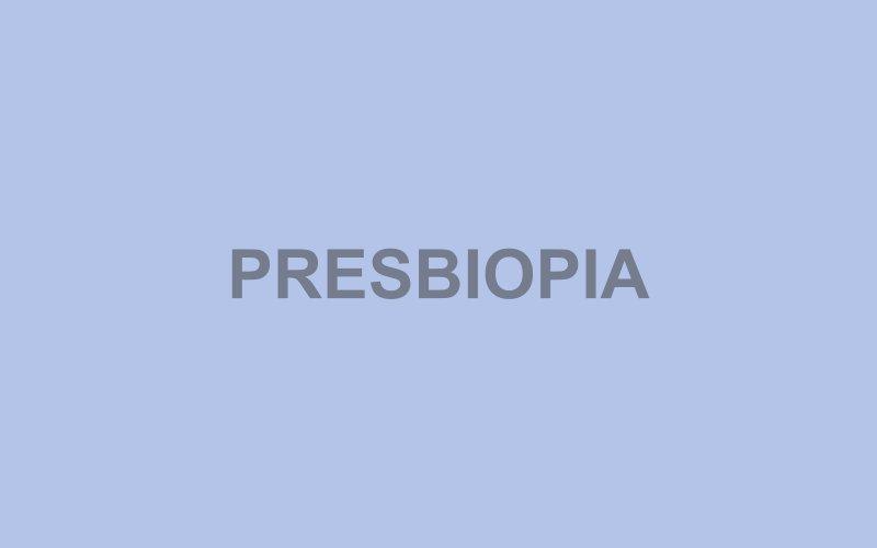 Presbyopia Correction